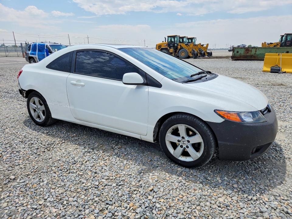 2006 Honda Civic VIN 2HGFG128X6H536085 COPART salvage auction — REAR END, Co - Public - Salvage Title, sold $600 on 2026-07-02 (photo 4)
