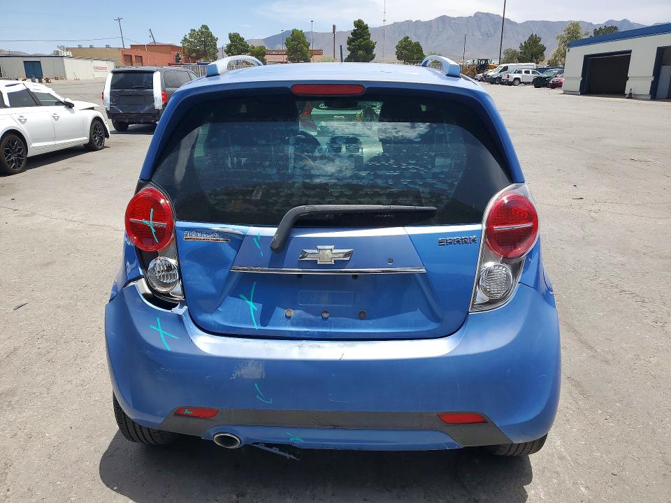 2015 Chevrolet Spark VIN KL8CF6S95FC718895 COPART salvage auction — REAR END, Tx - Salvage Vehicle Title, sold $1,200 on 2026-07-10 (photo 6)