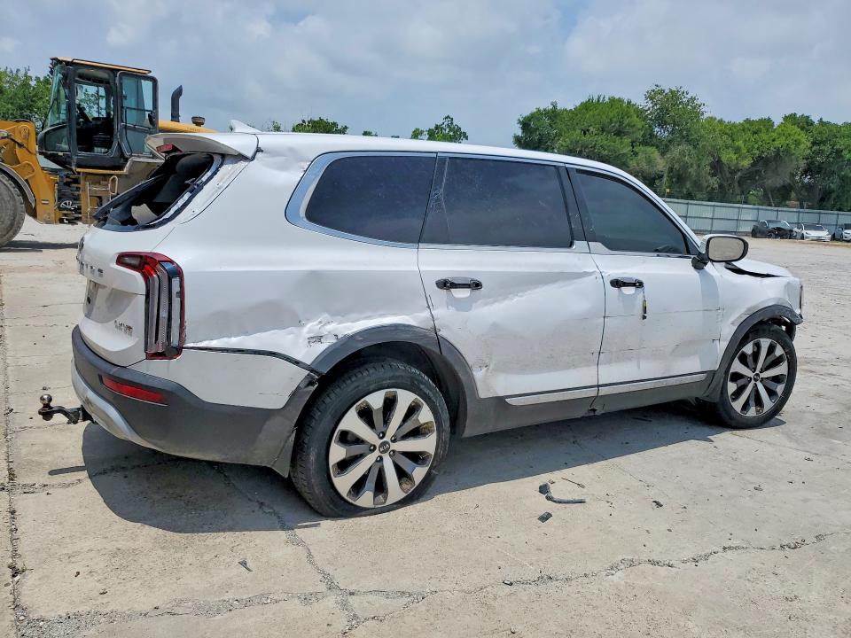 2021 Kia Telluride VIN 5XYP24HC7MG151738 COPART salvage auction — FRONT END, Tx - Salvage Vehicle Title, sold $2,800 on 2026-07-14 (photo 3)
