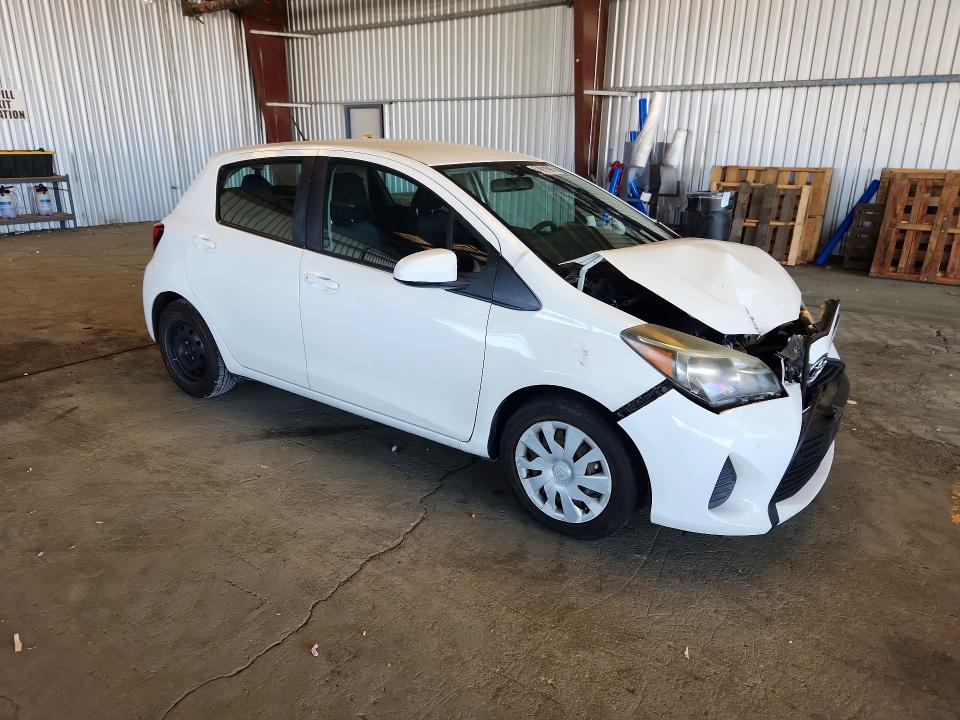 2015 Toyota Yaris VIN VNKKTUD32FA041820 COPART salvage auction — FRONT END, Ca - Salvage Certificate, sold $2,350 on 2026-07-09 (photo 4)