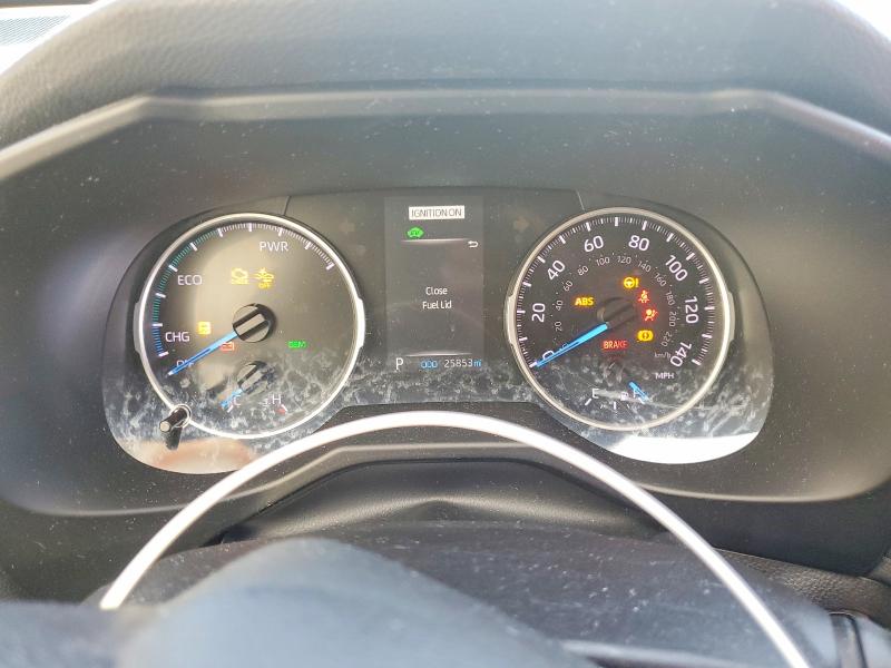 2022 Toyota Rav 4 VIN 4T3RWRFV0NU065981 COPART salvage auction — SIDE, MI - CERTIFICATE OF TITLE, sold $9,300 on 2026-07-02 (photo 9)