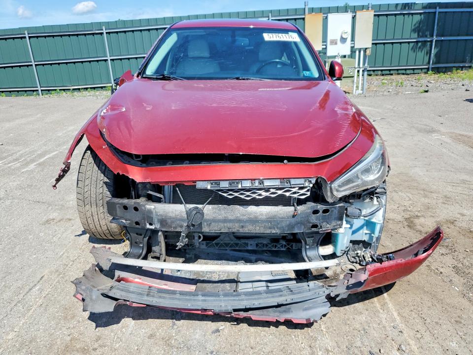 2015 Infiniti Q50 VIN JN1BV7AR8FM404815 COPART salvage auction — ROLLOVER, Pa - Certificate Of Salvage, sold $425 on 2026-08-02 (photo 5)