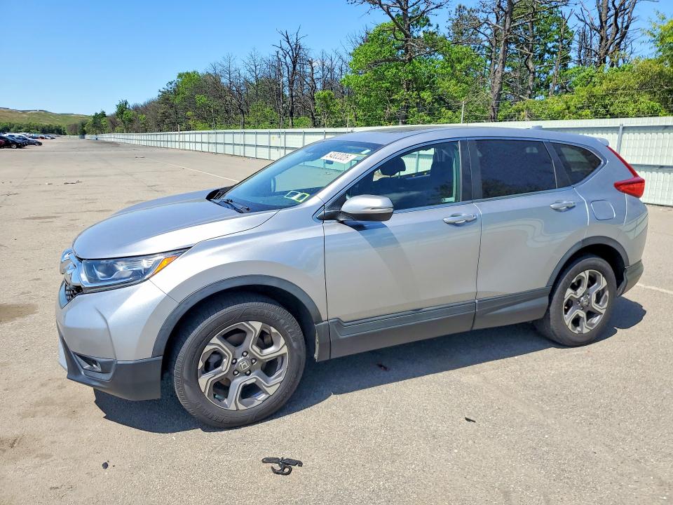 2019 Honda Cr-v VIN 7FARW2H59KE034013 COPART salvage auction — SIDE, Ny - Mv-907A Salvage Certificate, sold $6,100 on 2026-07-06 (photo 1)