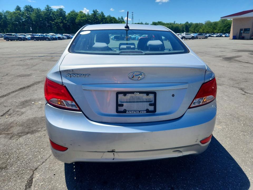 2016 Hyundai Accent VIN KMHCT4AEXGU089273 COPART salvage auction — FRONT END, Sc - Cert Of Title-Salvage, sold $475 on 2026-07-21 (photo 6)