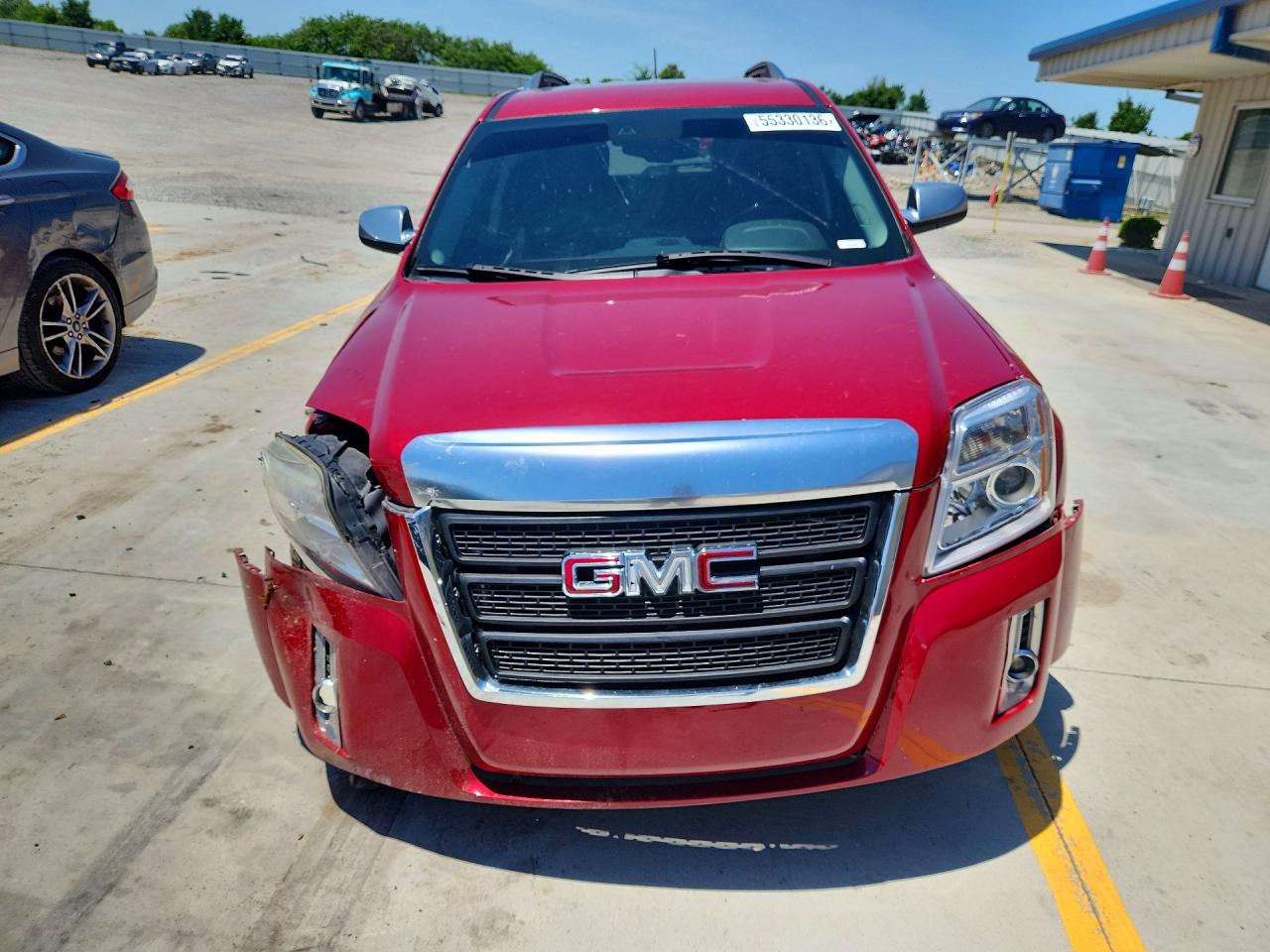 2015 GMC Terrain VIN 2GKALUEKXF6360426 COPART salvage auction — Front End, KY - CERT OF TITLE-SALVAGE, sold $775 on 2026-07-09 (photo 5)