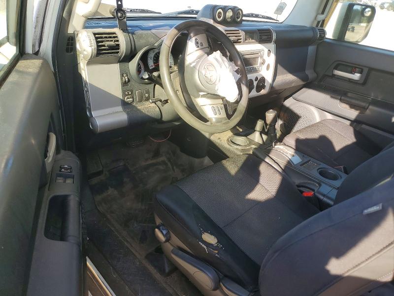 2012 Toyota Fj cruiser VIN JTEBU4BF5CK137591 COPART salvage auction — FRONT END, GA - CERT OF TITLE-SALVAGE, sold $2,050 on 2026-07-29 (photo 8)