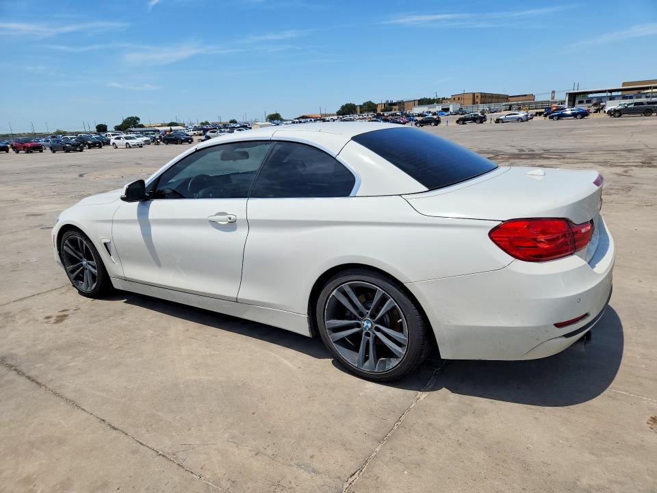 2017 BMW 4er VIN WBA4U7C36H5H20292 COPART salvage auction — WATER/FLOOD, Tx - Salvage Title-Flood Damage, sold $4,550 on 2026-08-20 (photo 2)