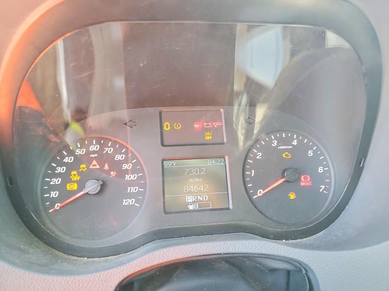 2021 Mercedes-benz Sprinter VIN W1W40CHY0MT055022 COPART salvage auction — MECHANICAL, Ok - Certificate Of Title, sold $12,500 on 2026-07-29 (photo 9)