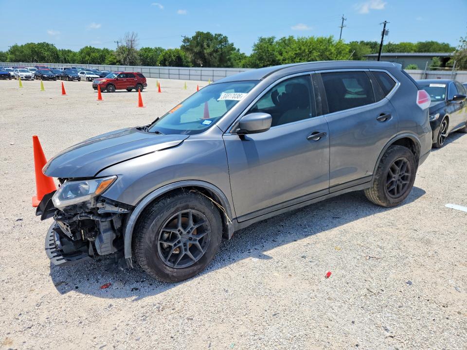 2016 Nissan Rogue VIN JN8AT2MT8GW006944 COPART salvage auction — FRONT END, Tx - Salvage Vehicle Title, sold $400 on 2026-07-16 (photo 1)