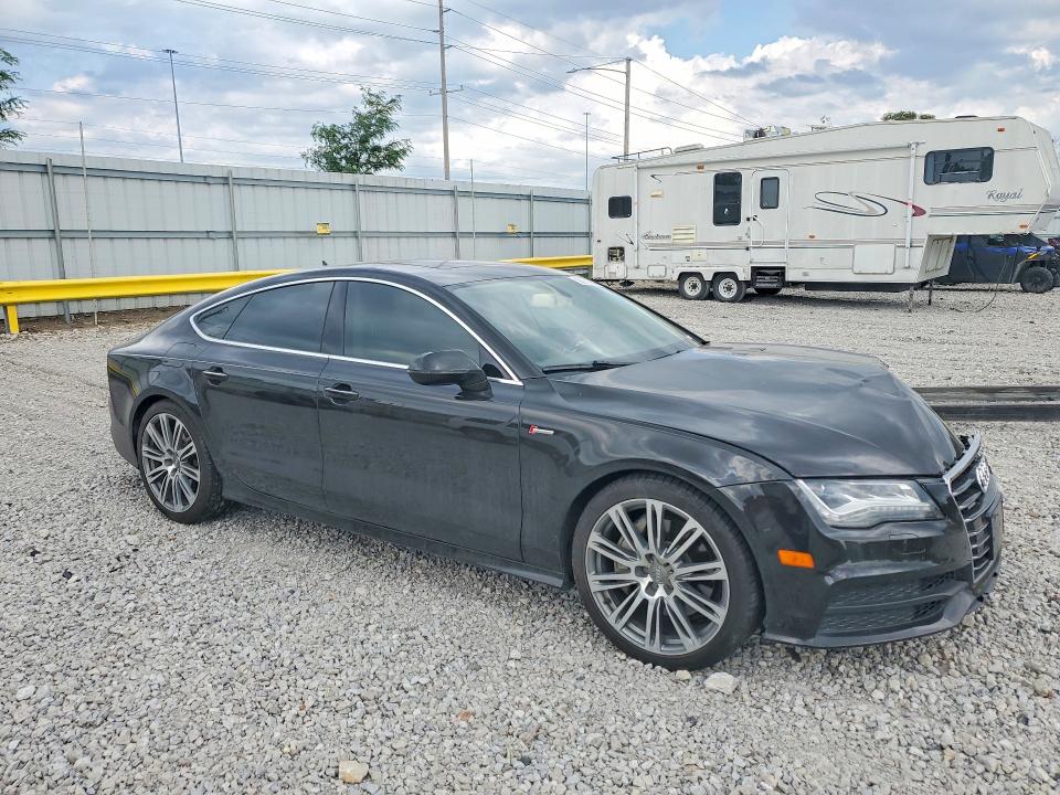 2014 Audi A7 VIN WAU2GAFC9EN108734 COPART salvage auction — FRONT END, Ia - Cert Of Title-Salvage Title, sold $200 on 2026-07-24 (photo 4)