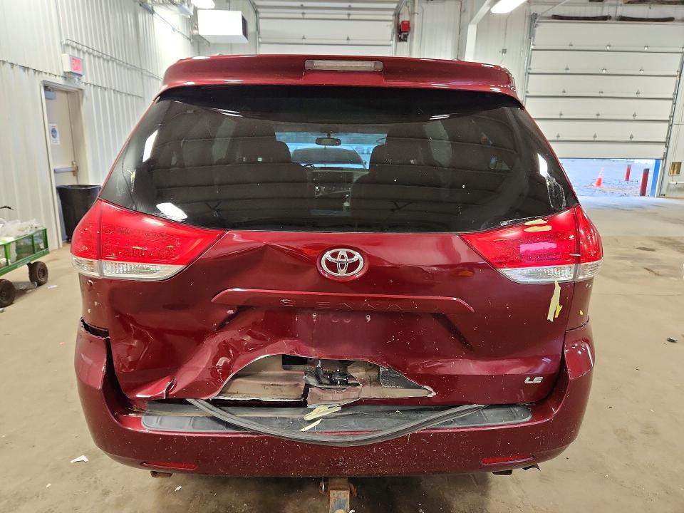 2013 Toyota VIN 5TDKK3DC4DS386840 COPART salvage auction — REAR END, Mn - Cert Of Title-Salvage, sold $250 on 2026-07-16 (photo 6)