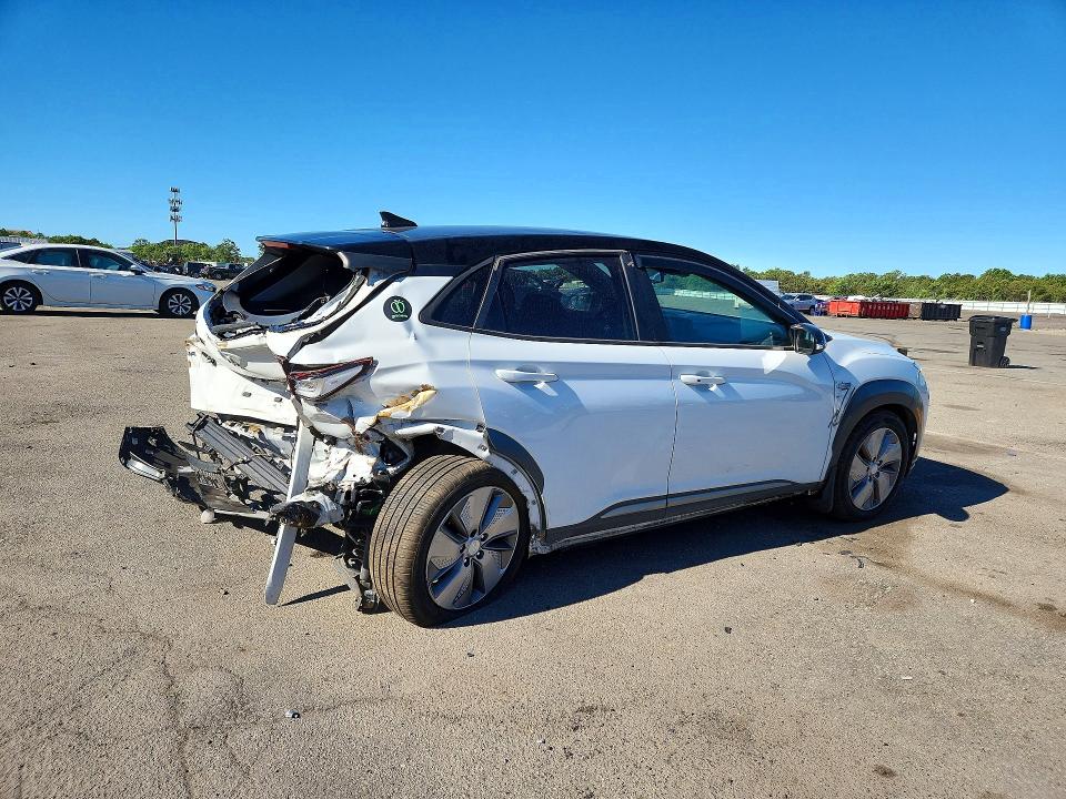 2019 Hyundai Kona VIN KM8K23AGXKU051819 COPART salvage auction — REAR END, Ny - Mv-907A Salvage Certificate, sold $3,600 on 2026-07-15 (photo 3)