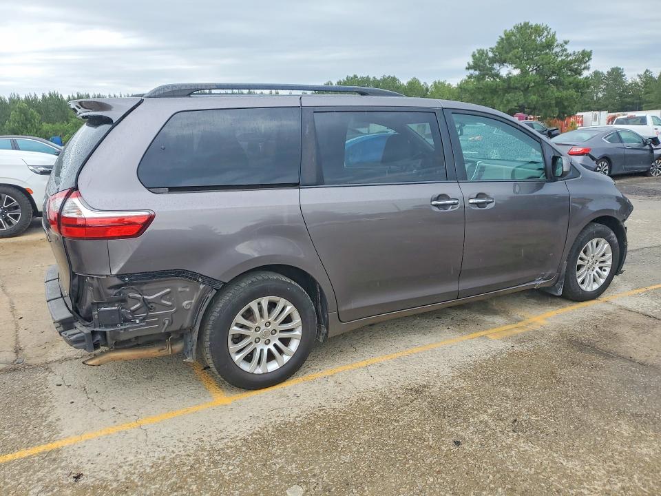 2016 Toyota VIN 5TDYK3DC8GS741944 COPART salvage auction — FRONT END, Sc - Cert Of Title-Salvage, sold $4,950 on 2026-07-10 (photo 3)