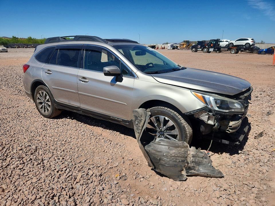2016 Subaru VIN 4S4BSANCXG3235778 COPART salvage auction — SIDE, AZ - CERT OF TITLE - SALVAGE, sold $2,850 on 2026-07-02 (photo 4)