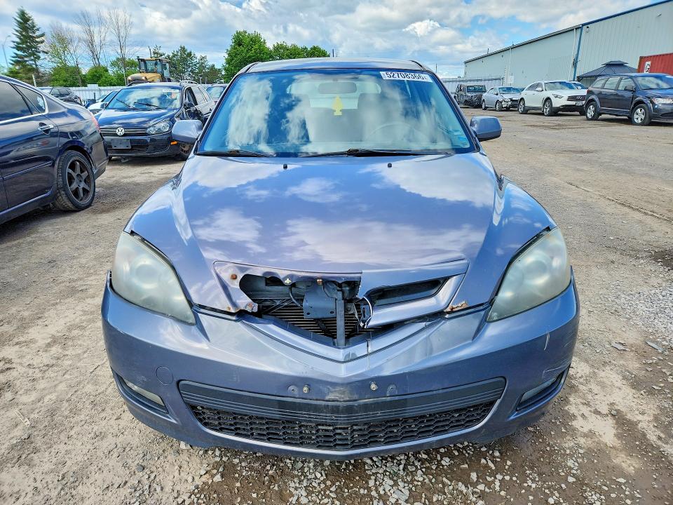 2008 Mazda 3 VIN JM1BK34F981135860 COPART salvage auction — FRONT END, On - Permit No Brand - Unfit, sold $250 on 2026-07-02 (photo 7)