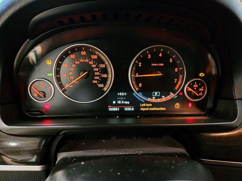 2012 BMW 5er VIN WBAFU7C52CDU65680 COPART salvage auction — VANDALISM, Wi - Junked Vehicle Bill Of Sale, sold $600 on 2026-07-08 (photo 9)