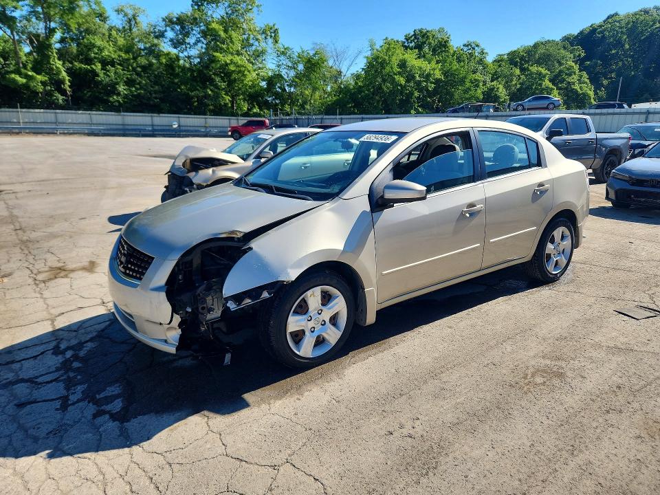 2009 Nissan Sentra VIN 3N1AB61EX9L684750 COPART salvage auction — FRONT END, Pa - Certificate Of Salvage, sold $925 on 2026-07-02 (photo 1)