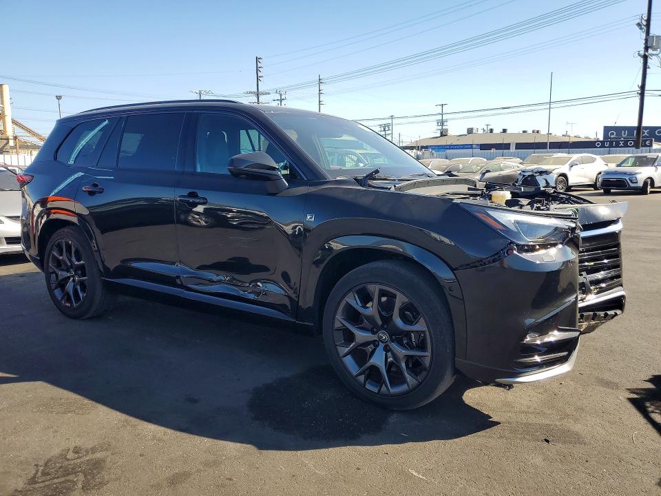 2025 Lexus Tx VIN 5TDABAB67SS010627 COPART salvage auction — FRONT END, Salvage Title, sold $21,000 on 2026-07-22 (photo 4)