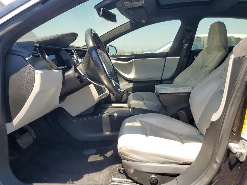 2016 Tesla Model s VIN 5YJSA1E2XGF144804 COPART salvage auction — REAR END, CA - SALVAGE CERTIFICATE, sold $5,300 on 2026-07-20 (photo 7)