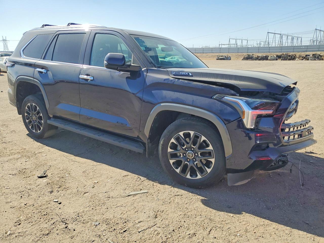 2024 Toyota Sequoia VIN 7SVAAABA5RX039531 COPART salvage auction — Front End, CA - SALVAGE CERTIFICATE, sold $20,700 on 2026-08-03 (photo 4)