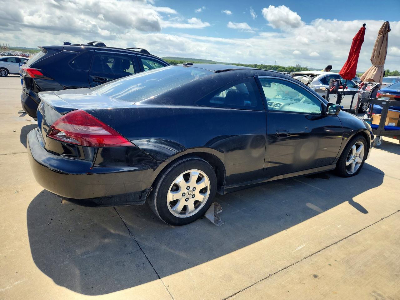 2006 Honda Accord VIN 1HGCM82666A010540 COPART salvage auction — Front End, TX - SALVAGE VEHICLE TITLE, sold $275 on 2026-07-02 (photo 3)