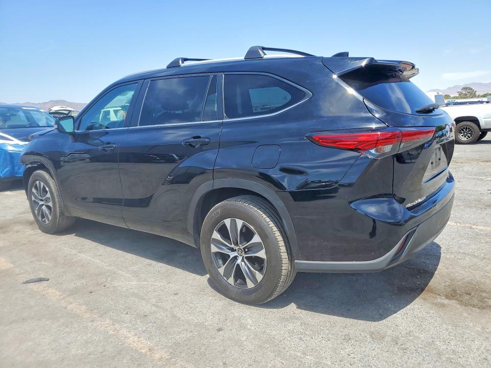 2023 Toyota Highlander VIN 5TDKDRAH1PS034820 COPART salvage auction — FRONT END, NV - SALVAGE TITLE, sold $250 on 2026-07-30 (photo 2)