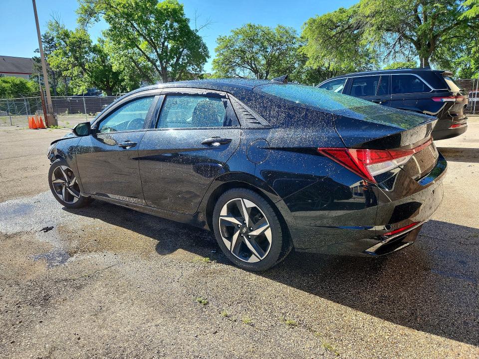 2022 Hyundai Elantra VIN KMHLP4AG3NU330318 COPART salvage auction — FRONT END, Il - Salvage Certificate, sold $3,700 on 2026-07-27 (photo 2)