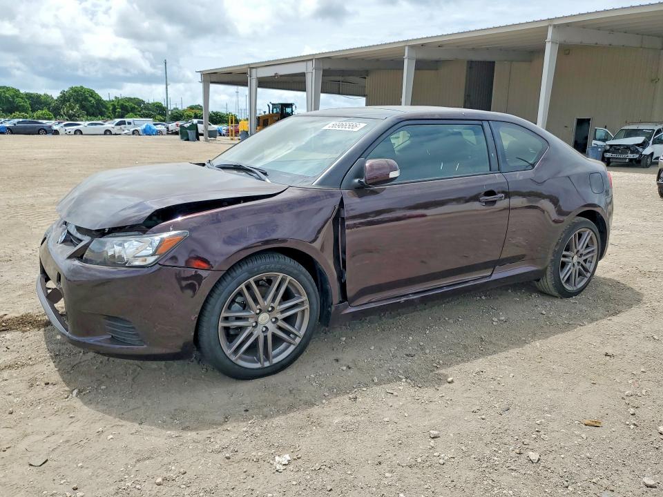 2013 Scion Tc VIN JTKJF5C7XD3048238 COPART salvage auction — FRONT END, Fl - Cert Of Title Slvg Rebuildable, sold $1,050 on 2026-07-15 (photo 1)