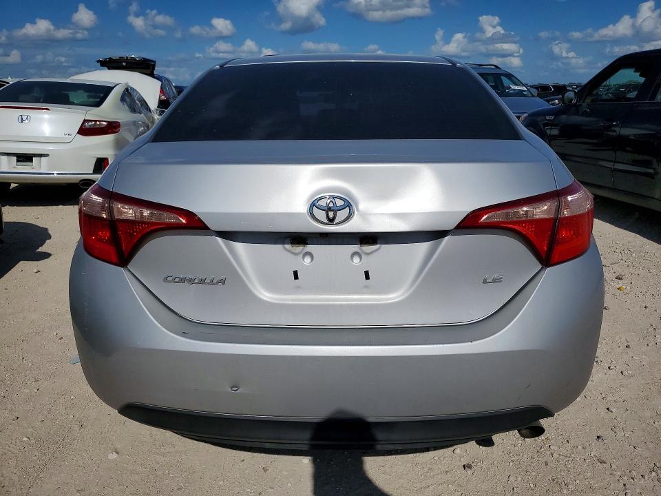 2018 Toyota VIN 5YFBURHE7JP767997 COPART salvage auction — FRONT END, Tx - Salvage Vehicle Title, sold $1,200 on 2026-07-02 (photo 6)