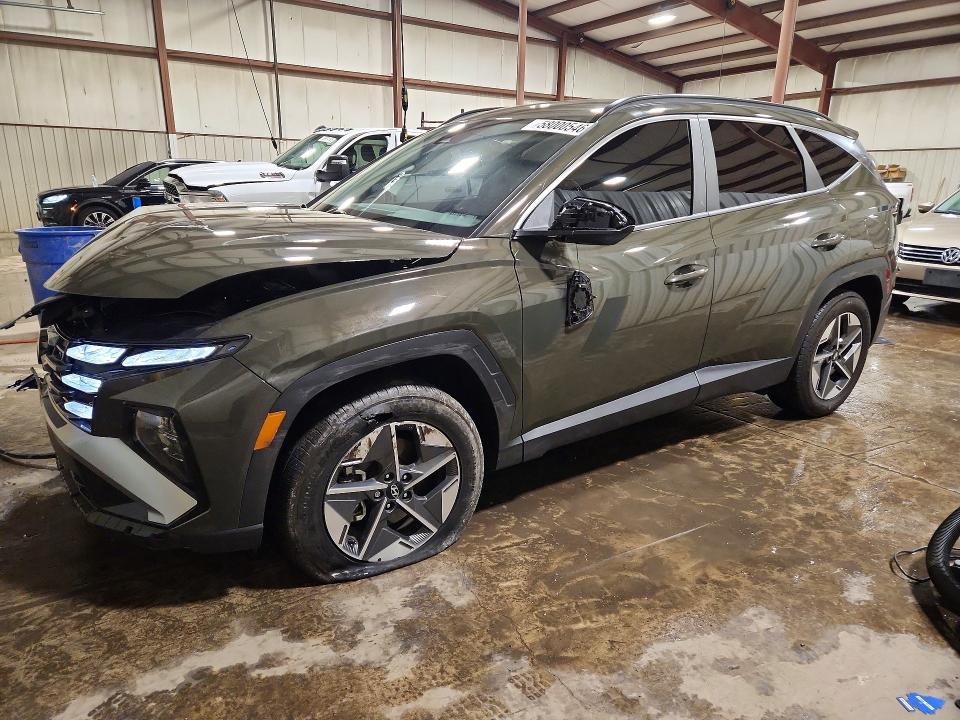 2025 Hyundai Tucson VIN 5NMJBCDE0SH453172 COPART salvage auction — FRONT END, Pa - Certificate Of Salvage, sold $7,200 on 2026-07-28 (photo 1)