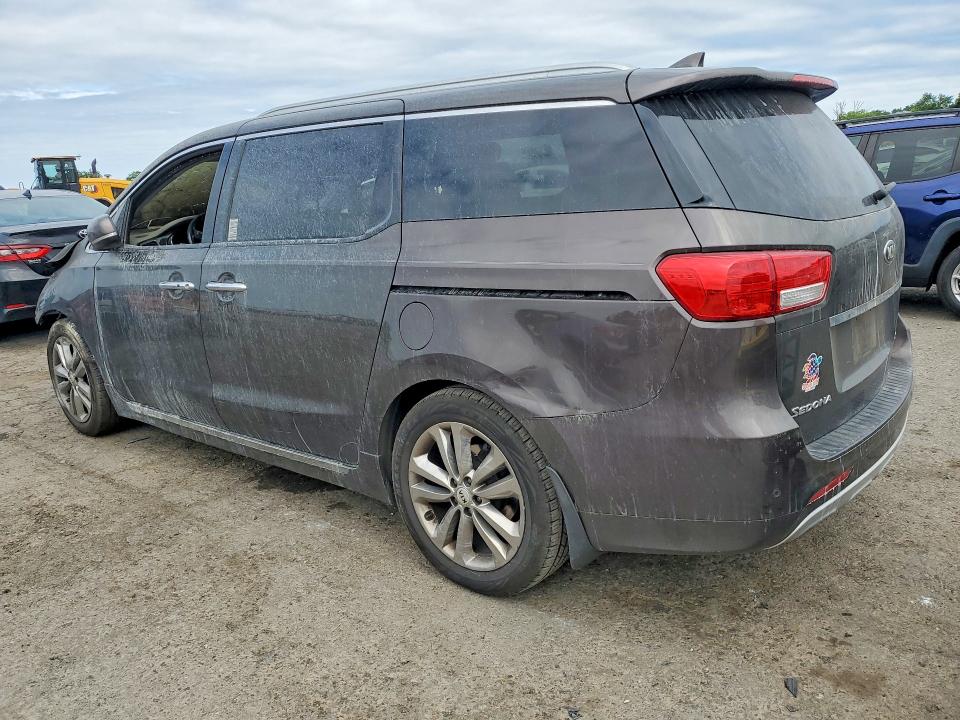 2017 Kia SEDONA VIN KNDME5C13H6272006 COPART salvage auction — Burn Engine, Pa - Certificate Of Salvage, sold $175 on 2026-07-31 (photo 2)