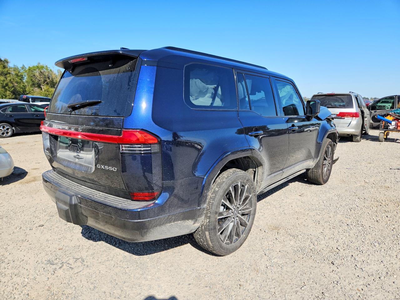 2025 Lexus GX 550 VIN JTJVBCDX4S5067051 COPART salvage auction — Front End, FL - CERT OF TITLE SLVG REBUILDABLE (P), sold $32,750 on 2026-07-07 (photo 3)