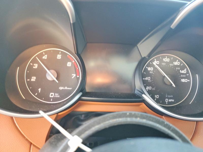 2019 Alfa romeo VIN ZARFAMBN5K7602514 COPART salvage auction — FRONT END, Co - Salvage Title, sold $4,750 on 2026-07-28 (photo 9)