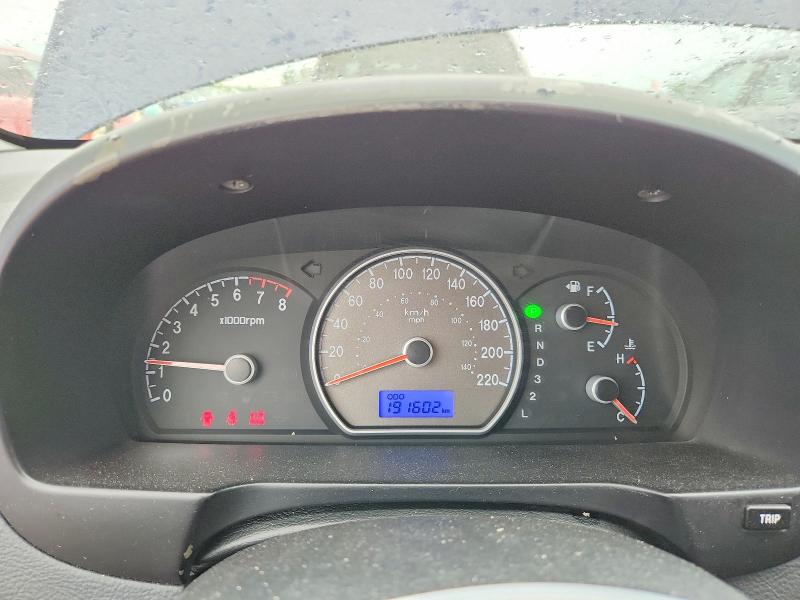 2007 Hyundai Elantra VIN KMHDU45D57U023068 COPART salvage auction — REAR END, ON - PERMIT NO BRAND - UNFIT, sold $475 on 2026-07-07 (photo 9)