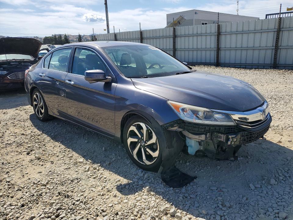 2016 Honda Accord VIN 1HGCR2F89GA088838 COPART salvage auction — FRONT END, Ca - Dis/Dlr/Exp Only Clean Title, sold $5,600 on 2026-07-09 (photo 4)