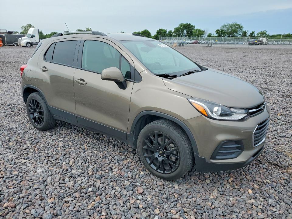 2022 Chevrolet VIN KL7CJPSM0NB516483 COPART salvage auction — HAIL, Ia - Cert Of Title-Salvage Title, sold $4,550 on 2026-07-28 (photo 4)