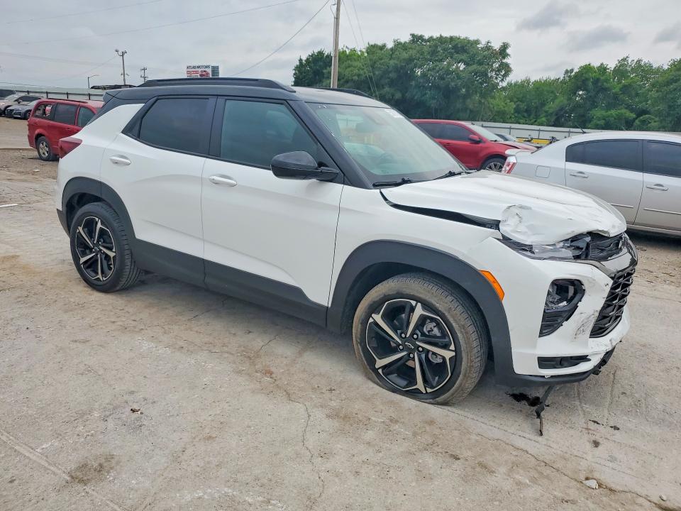 2022 Chevrolet VIN KL79MTSLXNB137119 COPART salvage auction — FRONT END, Ok - Cert Of Title-Salvage, sold $8,900 on 2026-07-28 (photo 4)