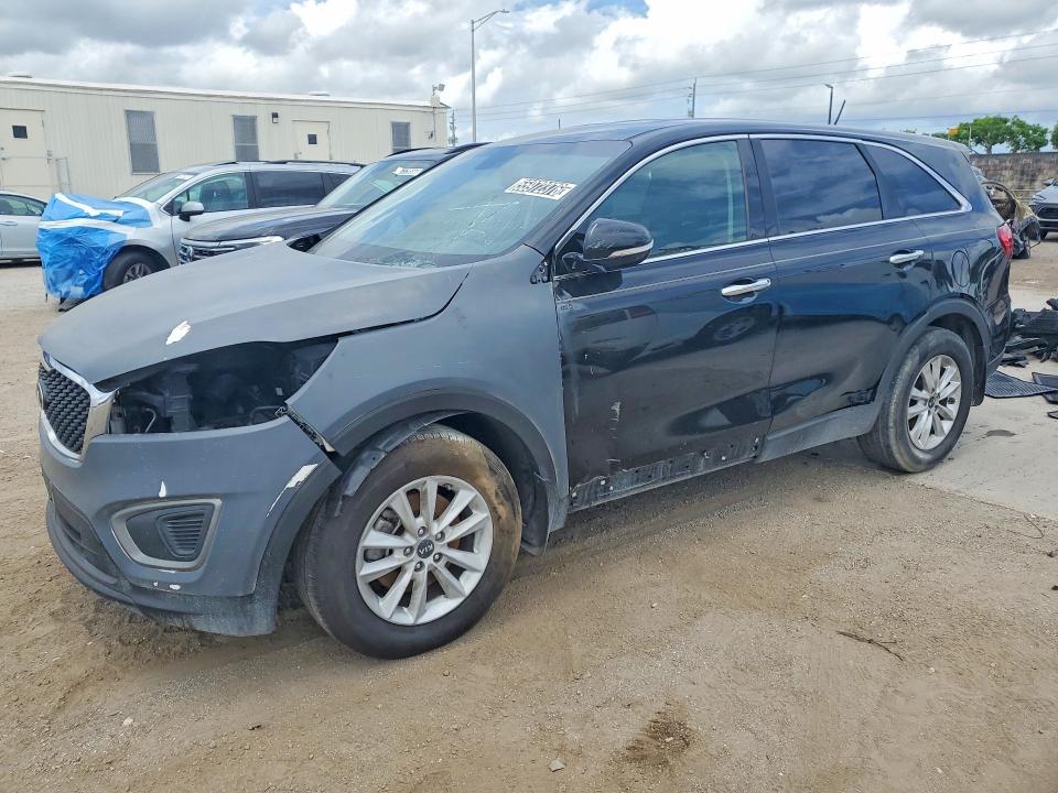 2019 Kia Sorento VIN 5XYPG4A39KG574233 COPART salvage auction — SIDE, Fl - Certificate Of Title, sold $725 on 2026-07-07 (photo 1)