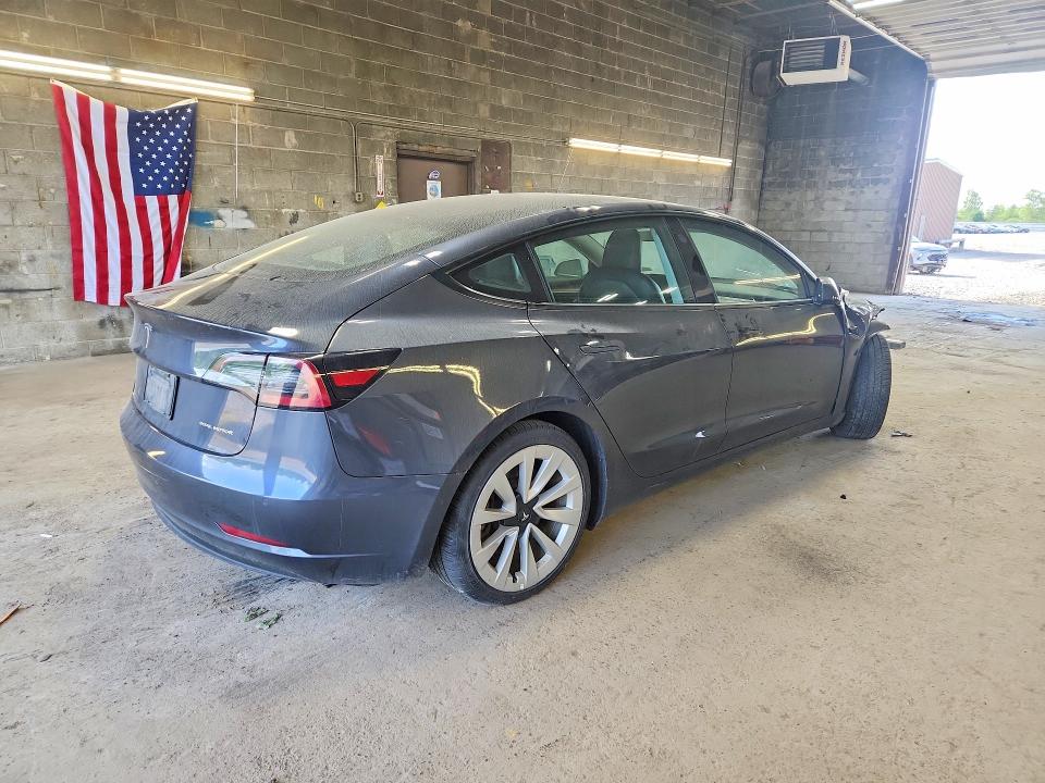 2022 Tesla Model 3 VIN 5YJ3E1EB1NF192620 COPART salvage auction — FRONT END, Ny - Mv-907A Salvage Certificate, sold $3,200 on 2026-07-06 (photo 3)