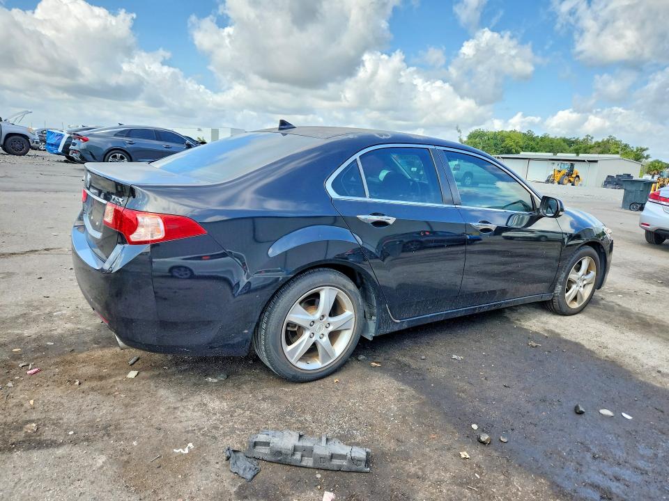 2012 Acura Tsx VIN JH4CU2F49CC006341 COPART salvage auction — SIDE, Fl - Cert Of Title Slvg Rebuildable, sold $1,500 on 2026-07-22 (photo 3)