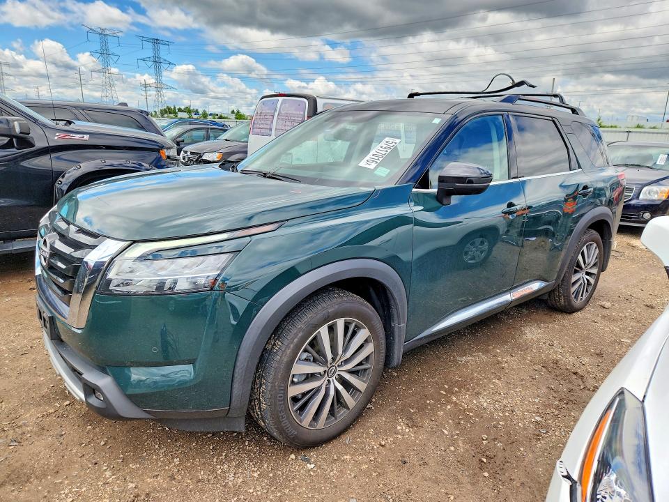 2022 Nissan Pathfinder VIN 5N1DR3DK8NC201702 — COPART salvage auction photo