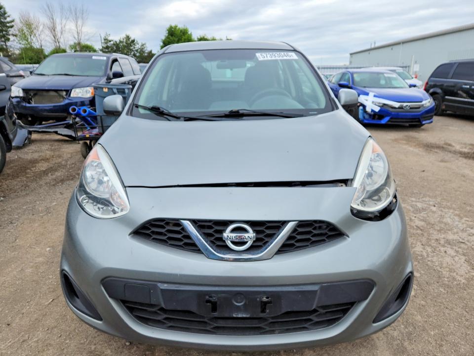 2015 Nissan Micra VIN 3N1CK3CP7FL268821 COPART salvage auction — SIDE, On - Permit No Brand - Unfit, sold $475 on 2026-07-07 (photo 5)
