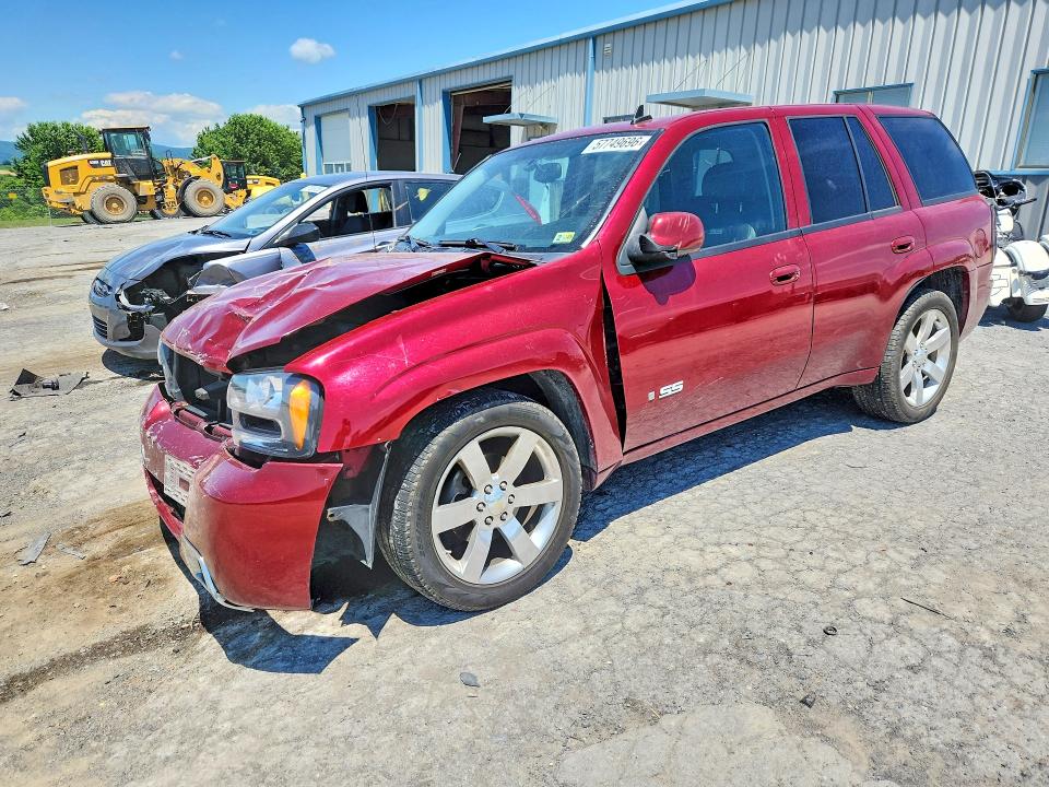 2008 Chevrolet Trailblazer VIN 1GNET13H982147736 — COPART salvage auction photo