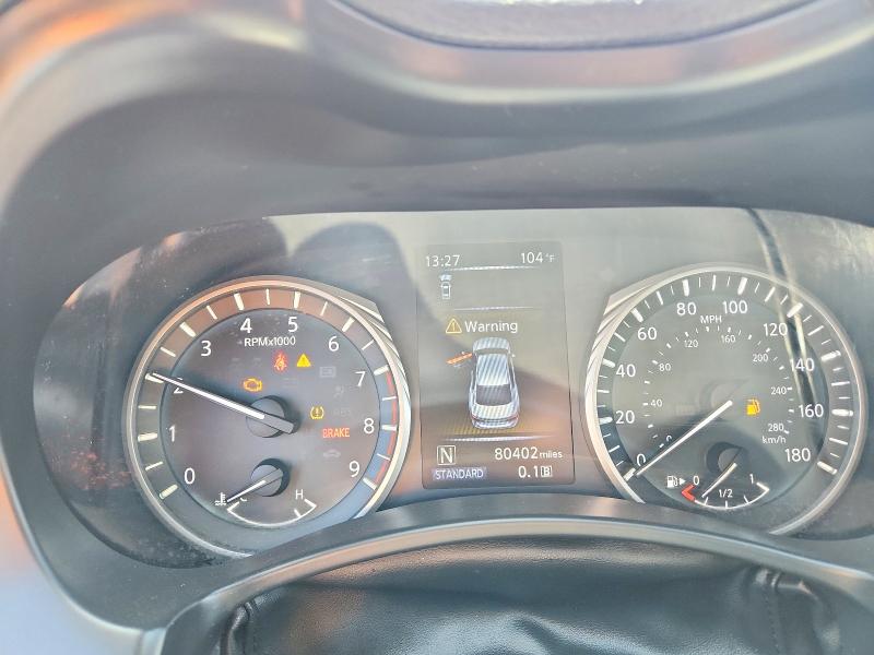 2019 Infiniti Q50 VIN JN1EV7AP2KM512269 COPART salvage auction — HAIL, Tx - Salvage Title-Flood Damage (P), sold $4,600 on 2026-07-14 (photo 9)