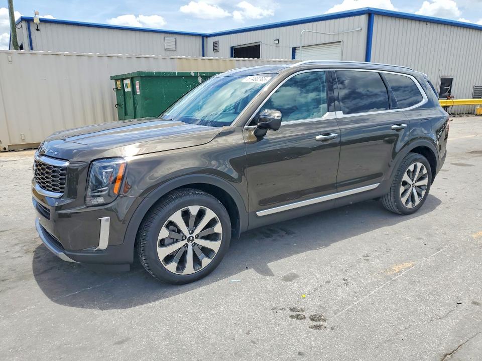 2020 Kia Telluride VIN 5XYP64HC3LG089208 COPART salvage auction — FRONT END, Fl - Cert Of Title Slvg Rebuildable, sold $8,900 on 2026-08-27 (photo 1)