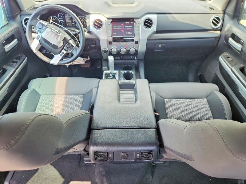 2021 Toyota Tundra VIN 5TFDY5F1XMX989168 COPART salvage auction — FRONT END, Tx - Certificate Of Title, sold $12,200 on 2026-07-30 (photo 8)