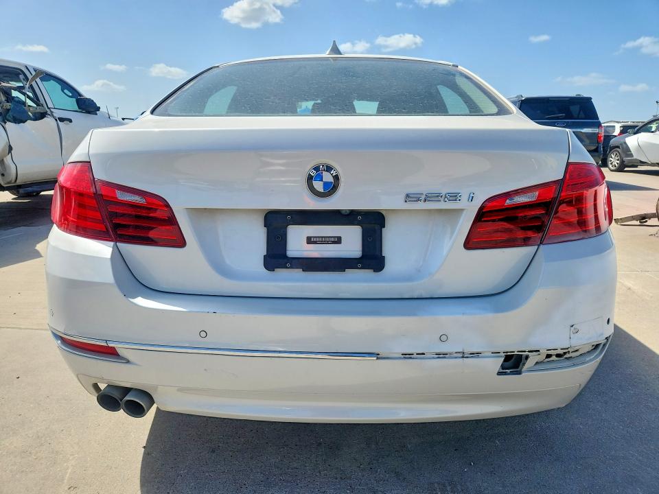 2015 BMW 5er VIN WBA5A5C54FD513869 COPART salvage auction — FRONT END, Tx - Certificate Of Title, sold $2,150 on 2026-07-19 (photo 6)