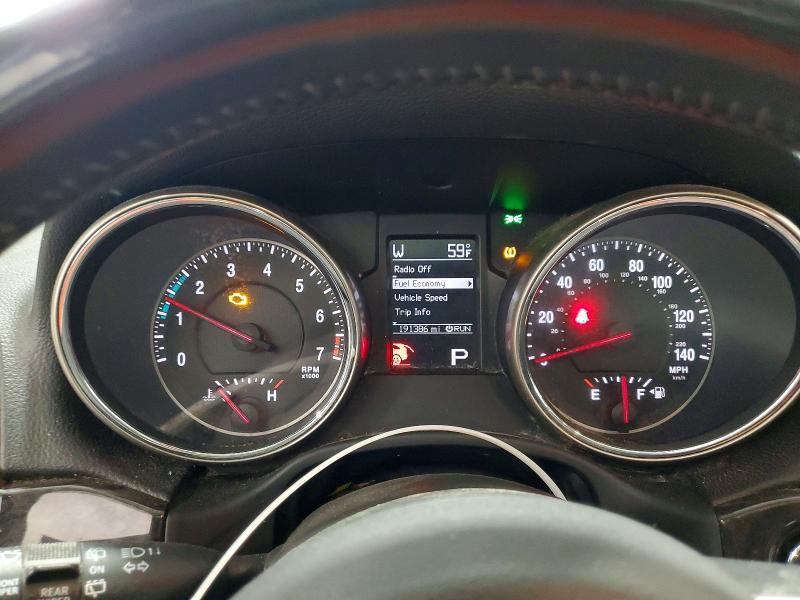 2012 Jeep Grand cherokee VIN 1C4RJFAGXCC350936 COPART salvage auction — NORMAL WEAR, Ny - Certificate Of Title, sold $475 on 2026-07-09 (photo 9)