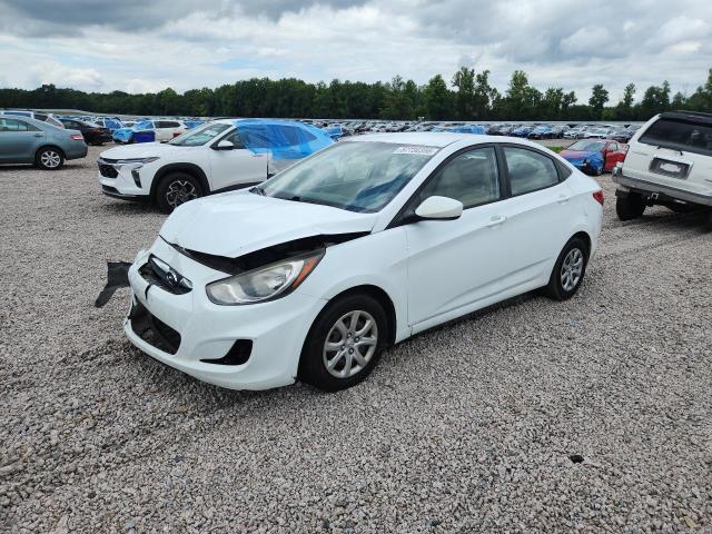 2014 Hyundai Accent VIN KMHCT4AE2EU672059 COPART salvage auction — FRONT END, Nc - Salvage Certificate Of Title, sold $250 on 2026-07-28 (photo 1)