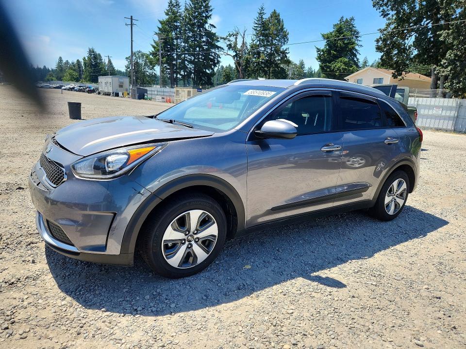 2017 Kia Niro VIN KNDCB3LC1H5050600 COPART salvage auction — FRONT END, Wa - Vehicle Cert Of Ownership-Titl, sold $125 on 2026-07-24 (photo 1)
